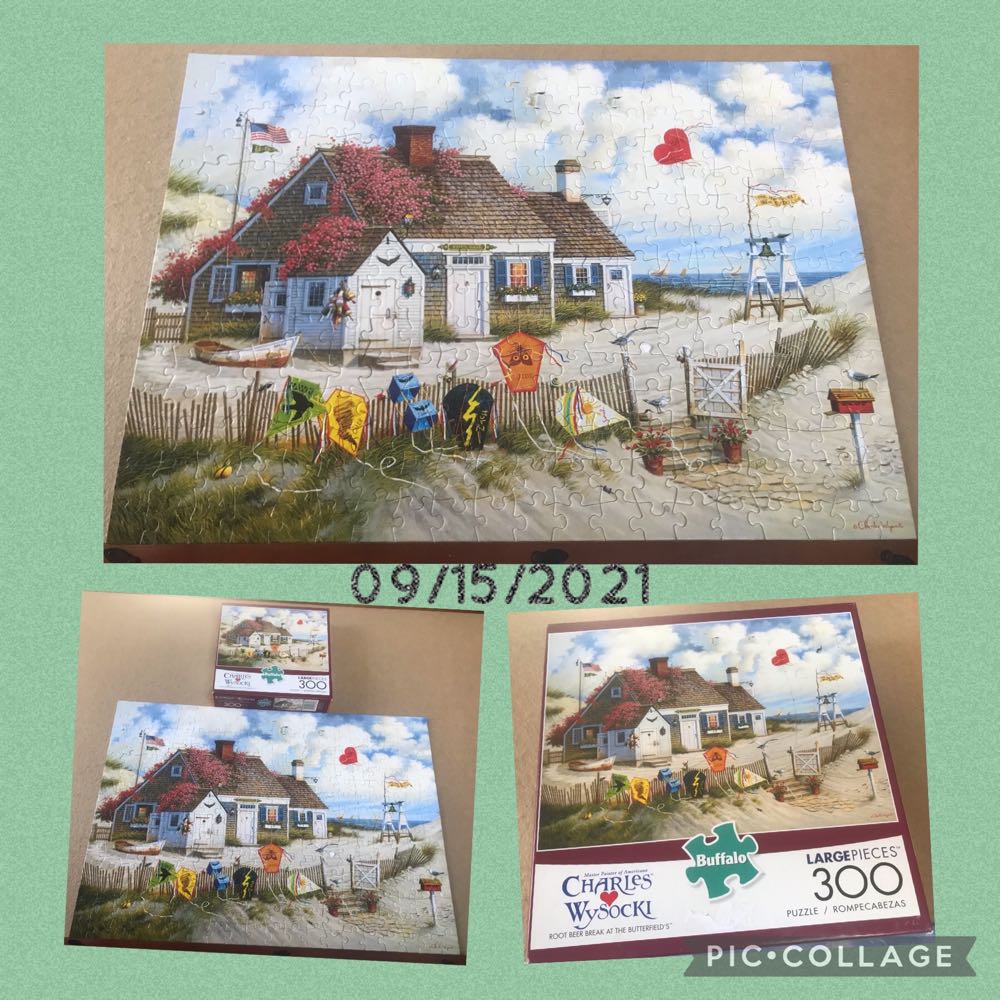 Root Beer Break At The Butterfield’s - Buffalo Wysocki puzzle collectible [Barcode 079346026203] - Main Image 4
