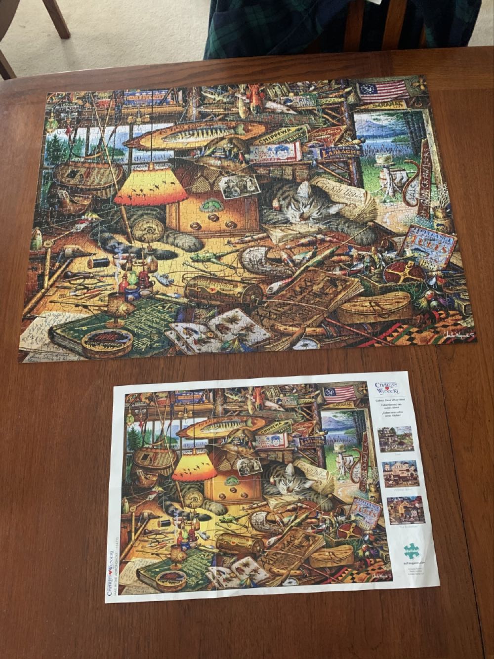 Max in the Adirondacks - JS - Buffalo puzzle collectible [Barcode 079346114771] - Main Image 3