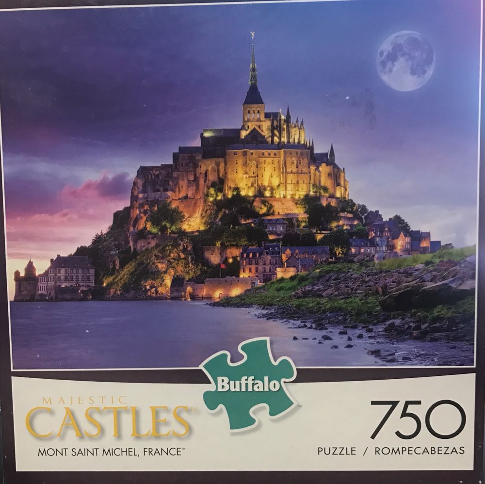 Mont Saint Michel, France - Buffalo puzzle collectible [Barcode 079346170579] - Main Image 2