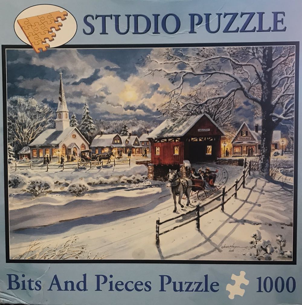 Winter Sleigh - Bits & Pieces puzzle collectible [Barcode 704812458171] - Main Image 2