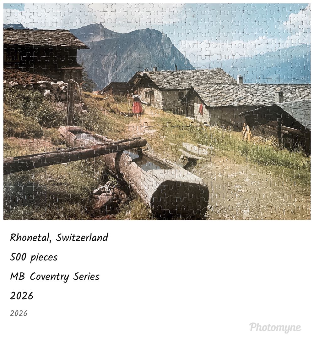 Rhonetal, Switzerland - MB Coventry Series puzzle collectible - Main Image 4