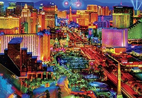 Viva Las Vegas - Buffalo Games puzzle collectible [Barcode 079346020713] - Main Image 1