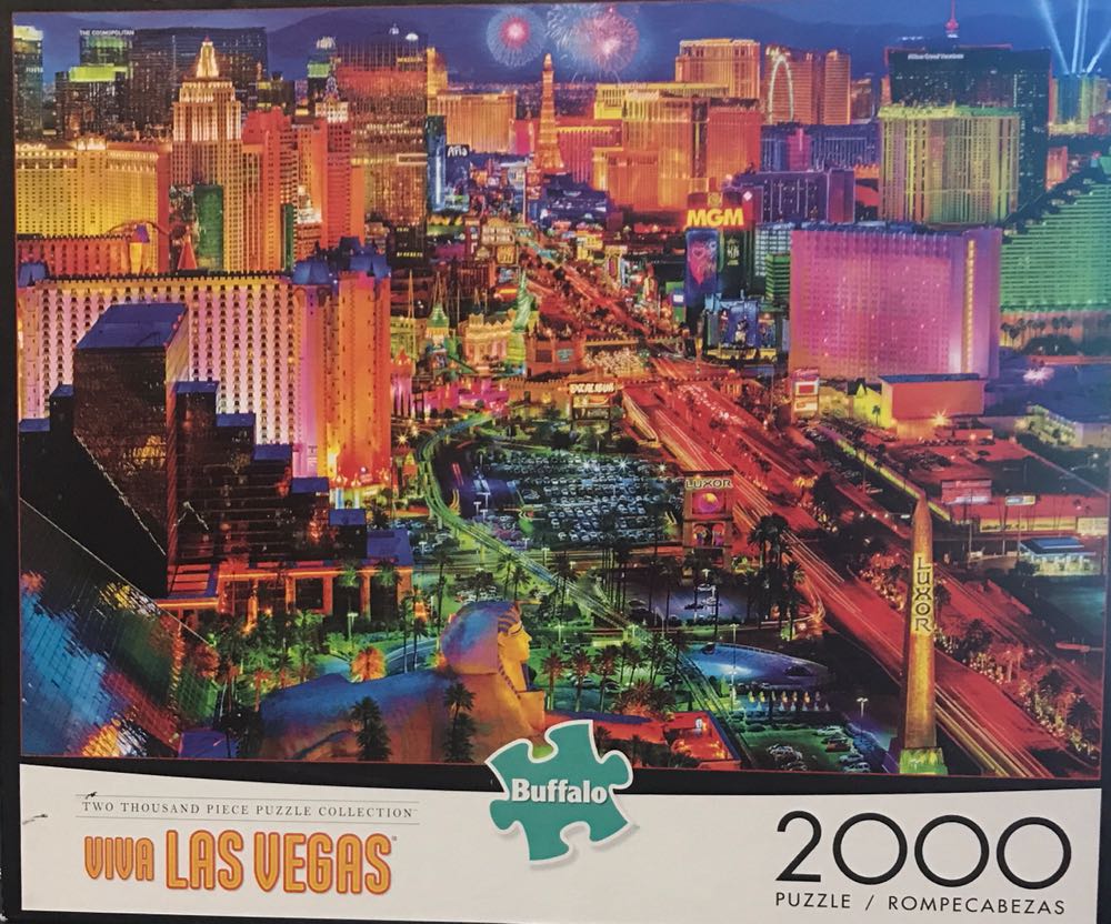 Viva Las Vegas - Buffalo Games puzzle collectible [Barcode 079346020713] - Main Image 2