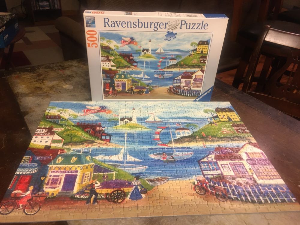 Lovely Seaside - Ravensburger puzzle collectible [Barcode 4005556141258] - Main Image 2