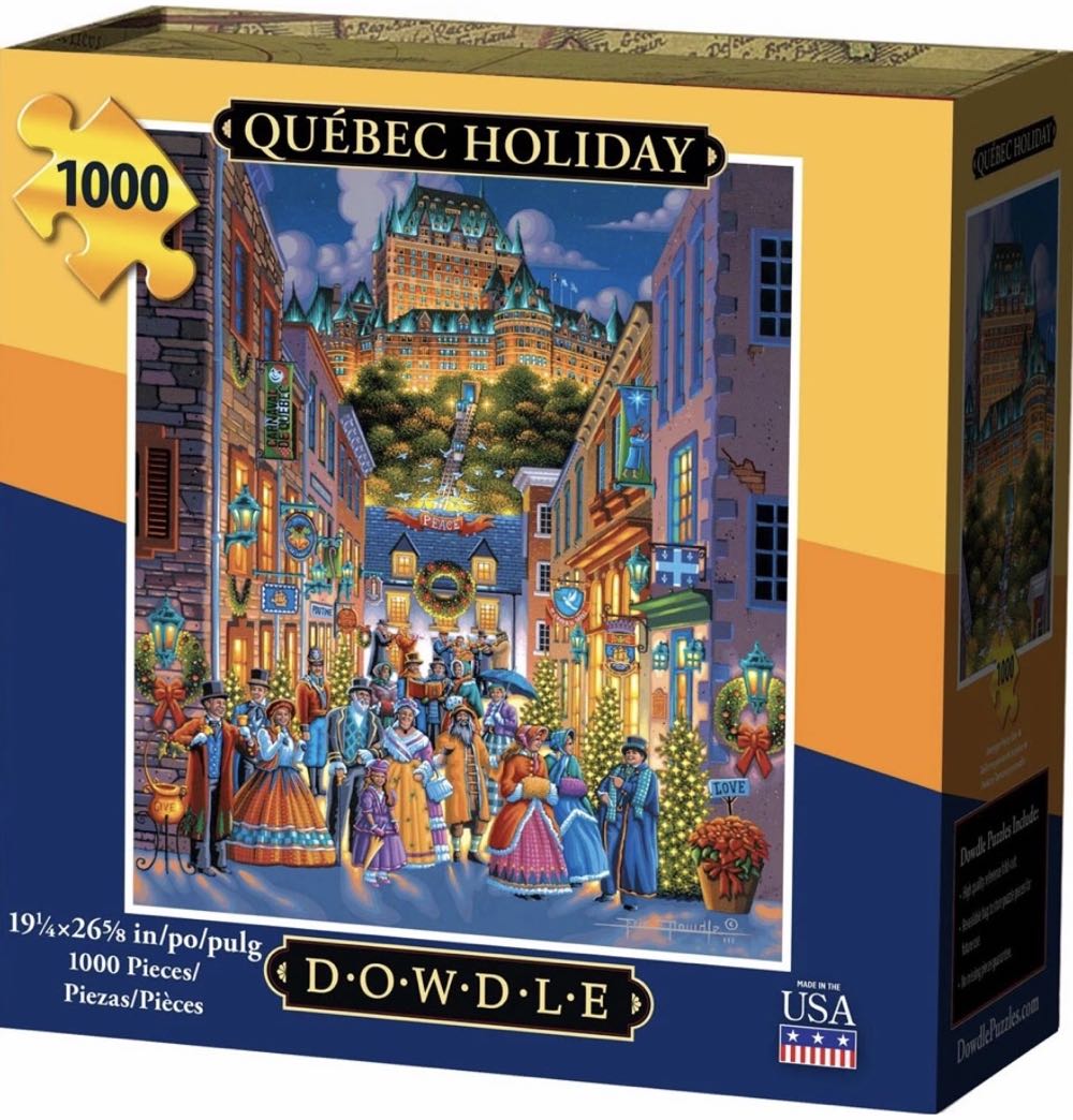 Québec Holiday - Dowdle puzzle collectible [Barcode 671095403887] - Main Image 2