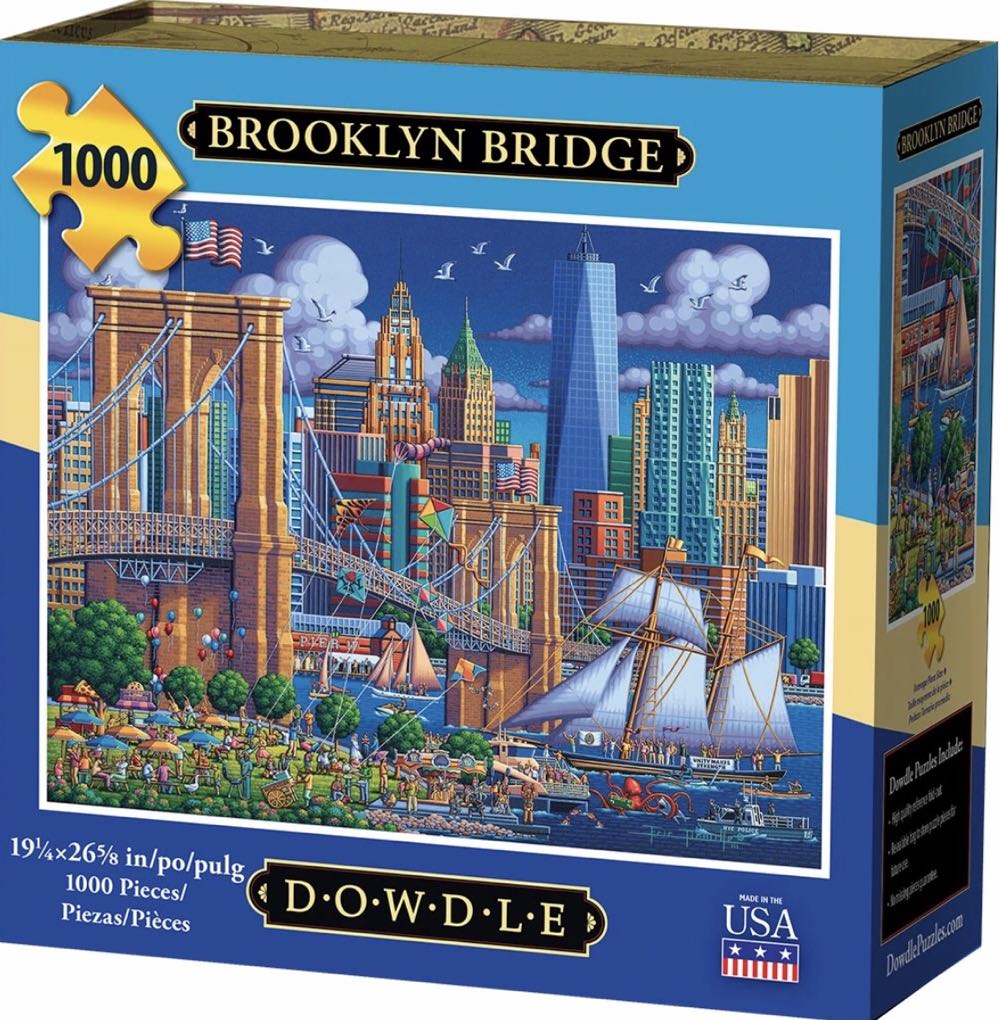 Brooklyn Bridge (UV) 🧩 - Dowdle puzzle collectible [Barcode 671095404396] - Main Image 2