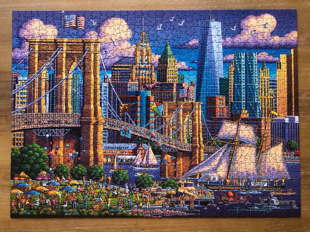 Brooklyn Bridge (UV) 🧩 - Dowdle puzzle collectible [Barcode 671095404396] - Main Image 3
