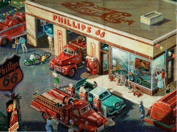 Phillips 66 And Pepsi - Karmin International puzzle collectible - Main Image 2