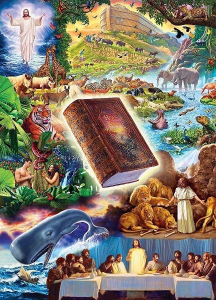 The Holy Bible - MasterPieces puzzle collectible - Main Image 2