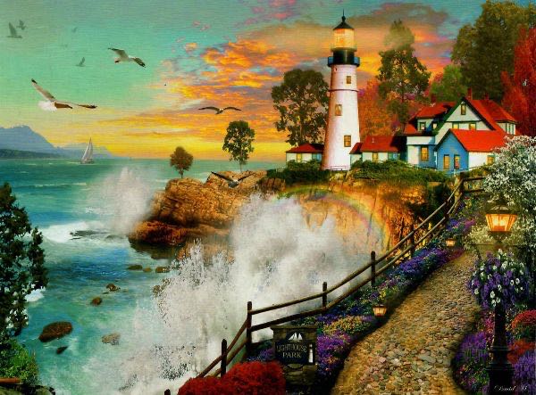 Lighthouse Park - Bits And Pieces puzzle collectible - Main Image 2