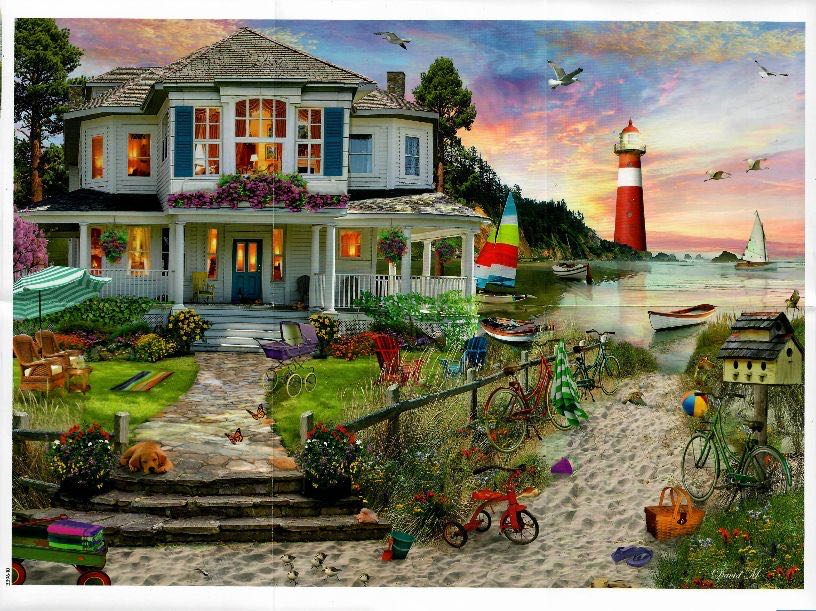 Beach Cove - Ceaco puzzle collectible - Main Image 2