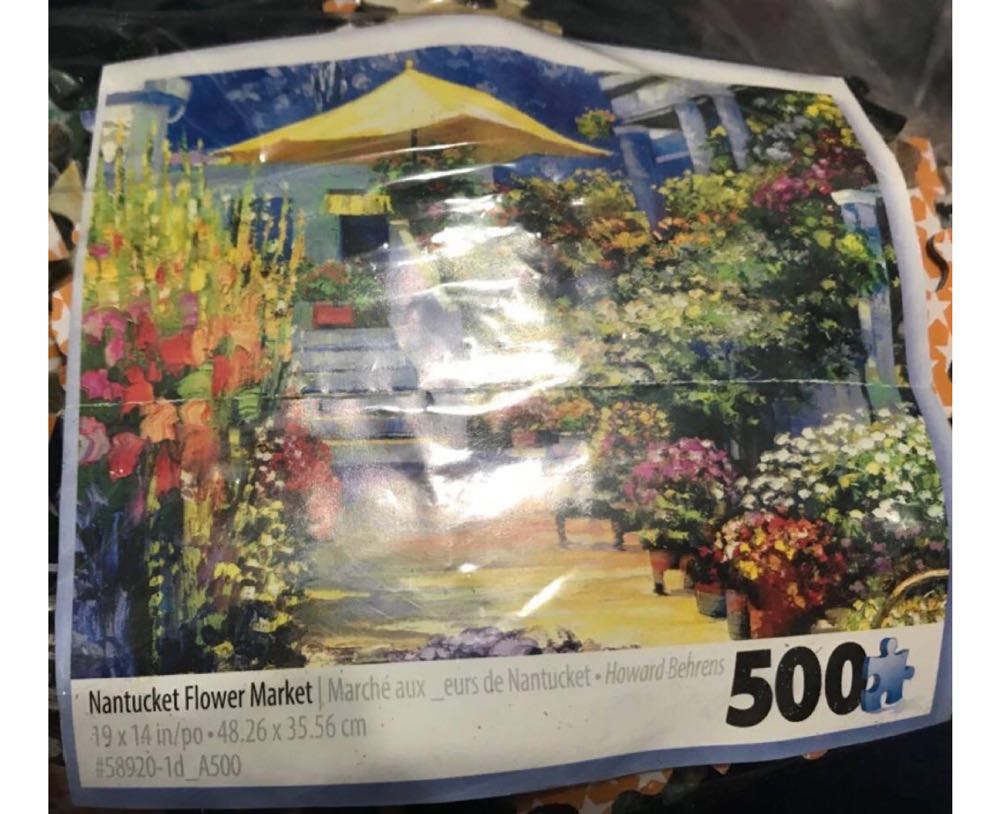 9 Nantucket Flower Market - Sure-lox puzzle collectible - Main Image 2