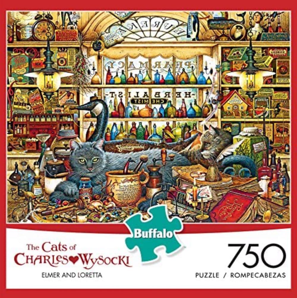 43 Elmer And Loretta - Buffalo Games puzzle collectible - Main Image 2