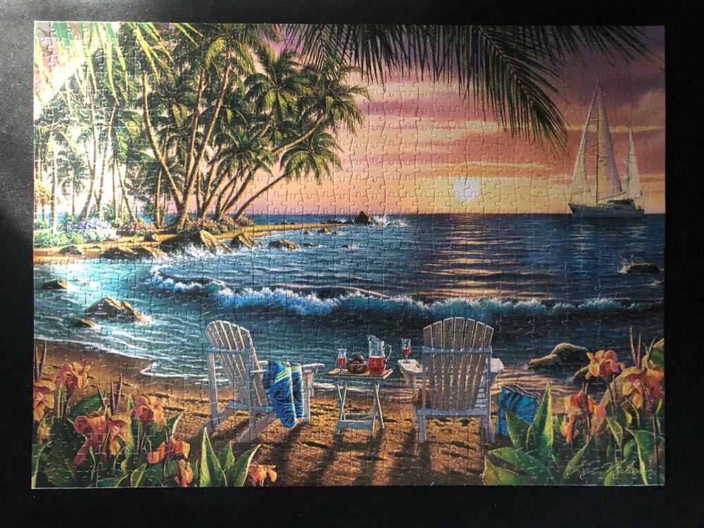Summertime - Completed - Buffalo puzzle collectible [Barcode 079346116133] - Main Image 2