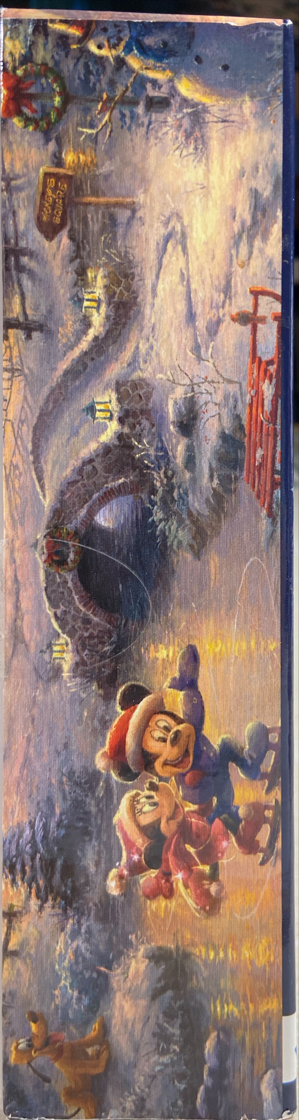 Thomas Kinkade: Mickey And Minnie Sweetheart Holiday - Ceaco puzzle collectible [Barcode 021081331227] - Main Image 4