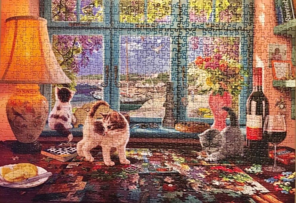 Puzzlers desk (maken) - Schmidt Puzzle puzzle collectible [Barcode 4001504583446] - Main Image 3