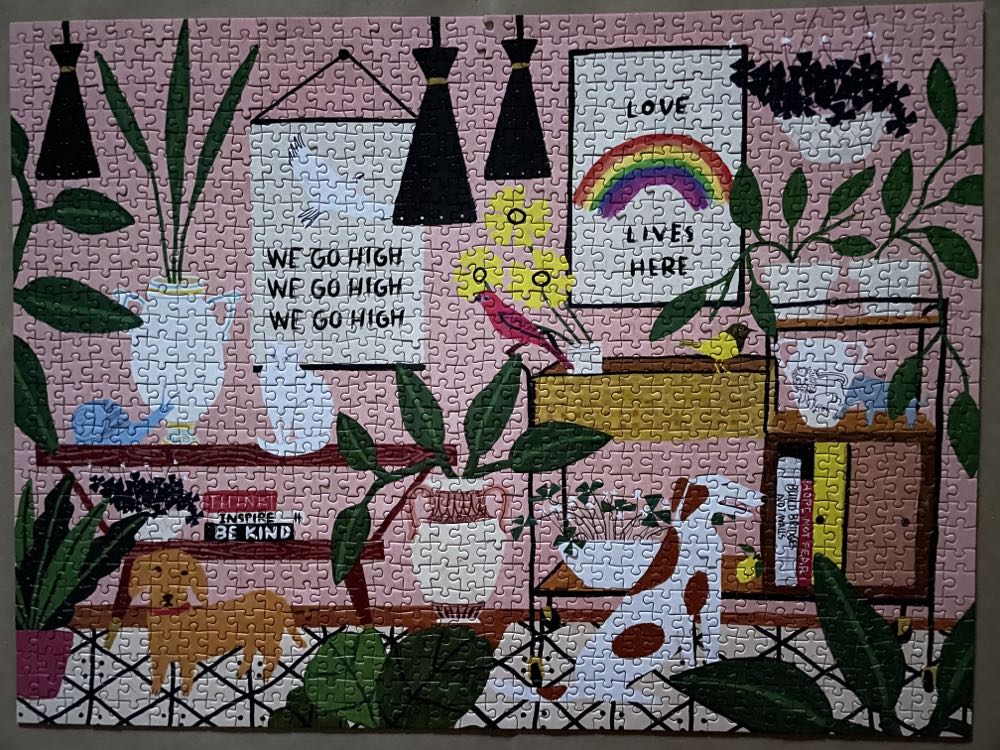 Love Lives Here*** - Galison puzzle collectible [Barcode 9780735355996] - Main Image 2