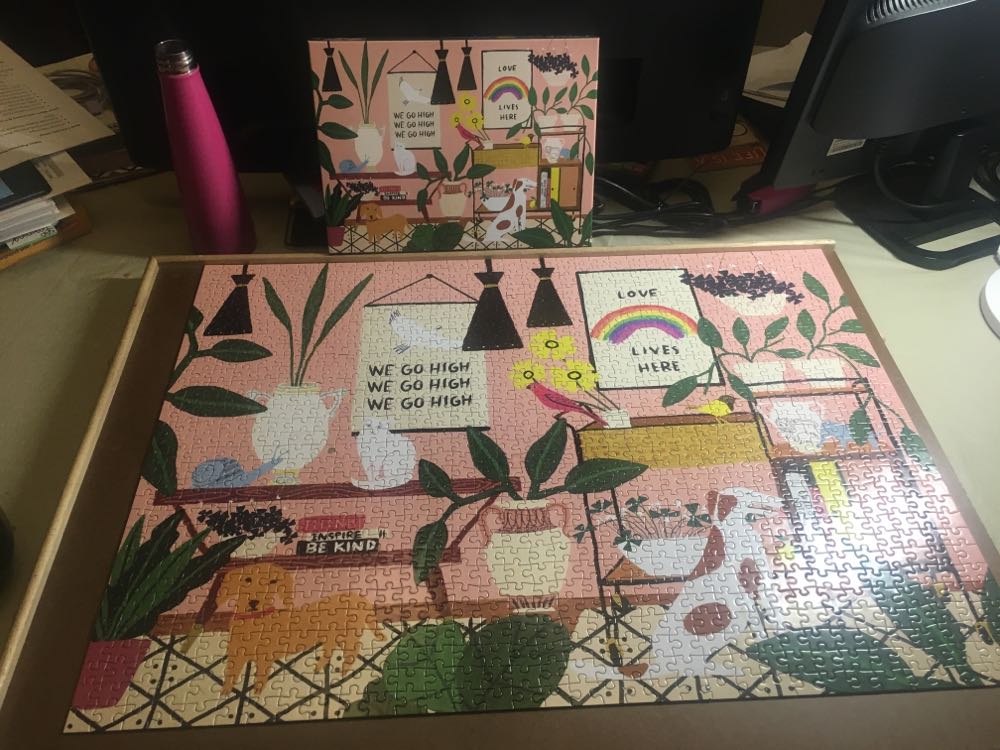 Love Lives Here*** - Galison puzzle collectible [Barcode 9780735355996] - Main Image 3