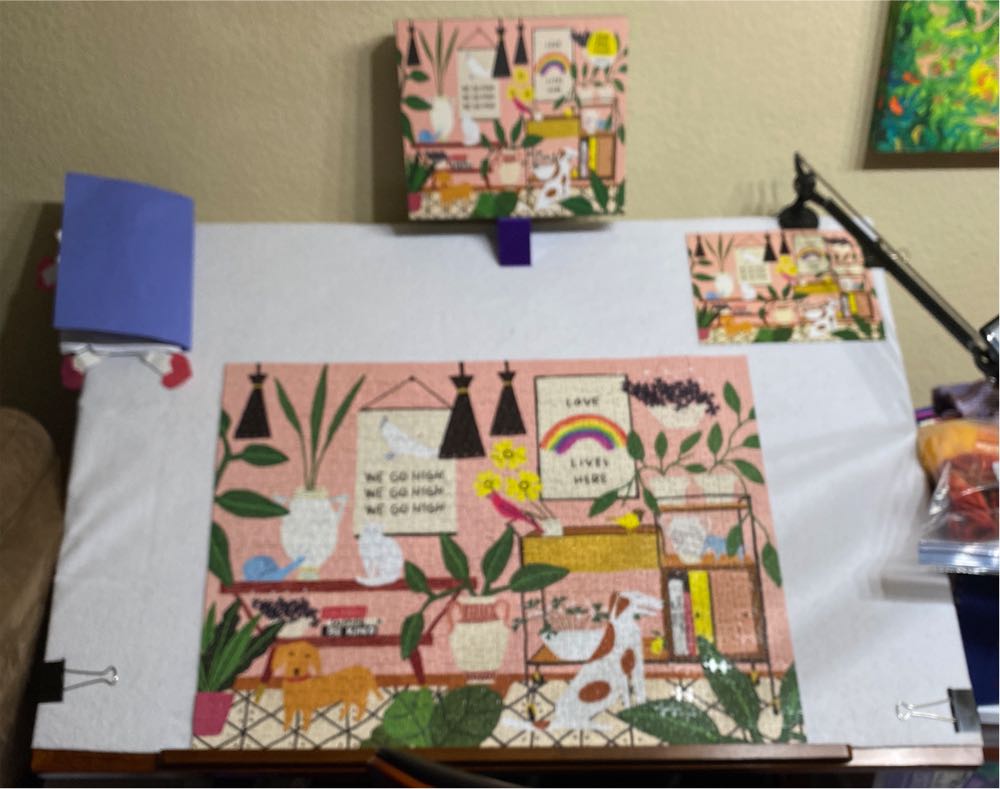 Love Lives Here*** - Galison puzzle collectible [Barcode 9780735355996] - Main Image 4