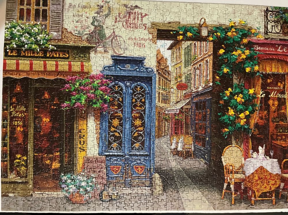 Rue Lafayette - Cobble Hill puzzle collectible [Barcode 625012800761] - Main Image 2