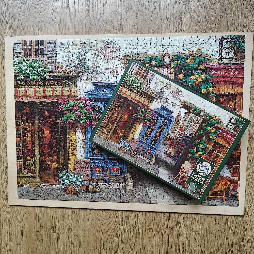 Rue Lafayette - Cobble Hill puzzle collectible [Barcode 625012800761] - Main Image 3