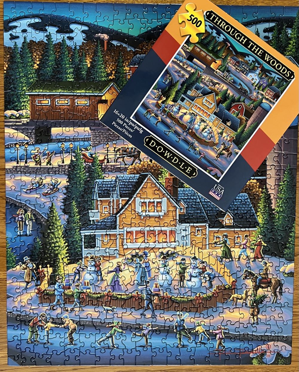 Through The Woods Copy #2 - Keep - Dowdle puzzle collectible [Barcode 671095203746] - Main Image 3