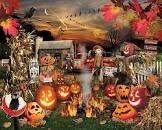 Jack O Lanterns - White Mountain puzzle collectible [Barcode 724819257522] - Main Image 1