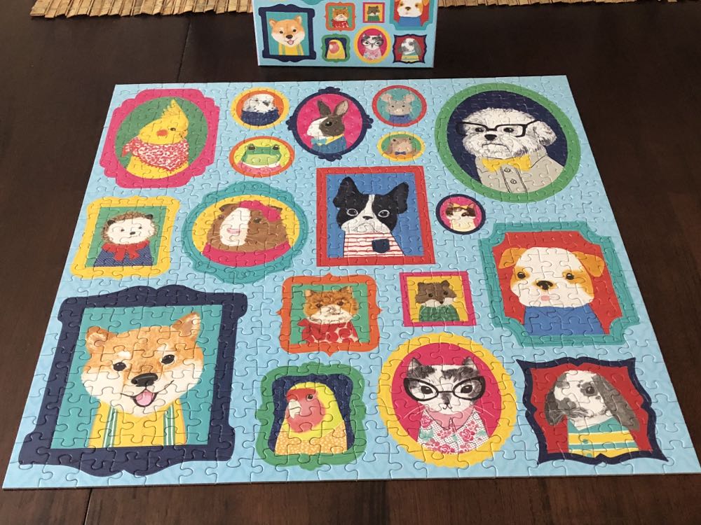 Pet Portraits✅ - Mudpuppy puzzle collectible [Barcode 9780735355835] - Main Image 2