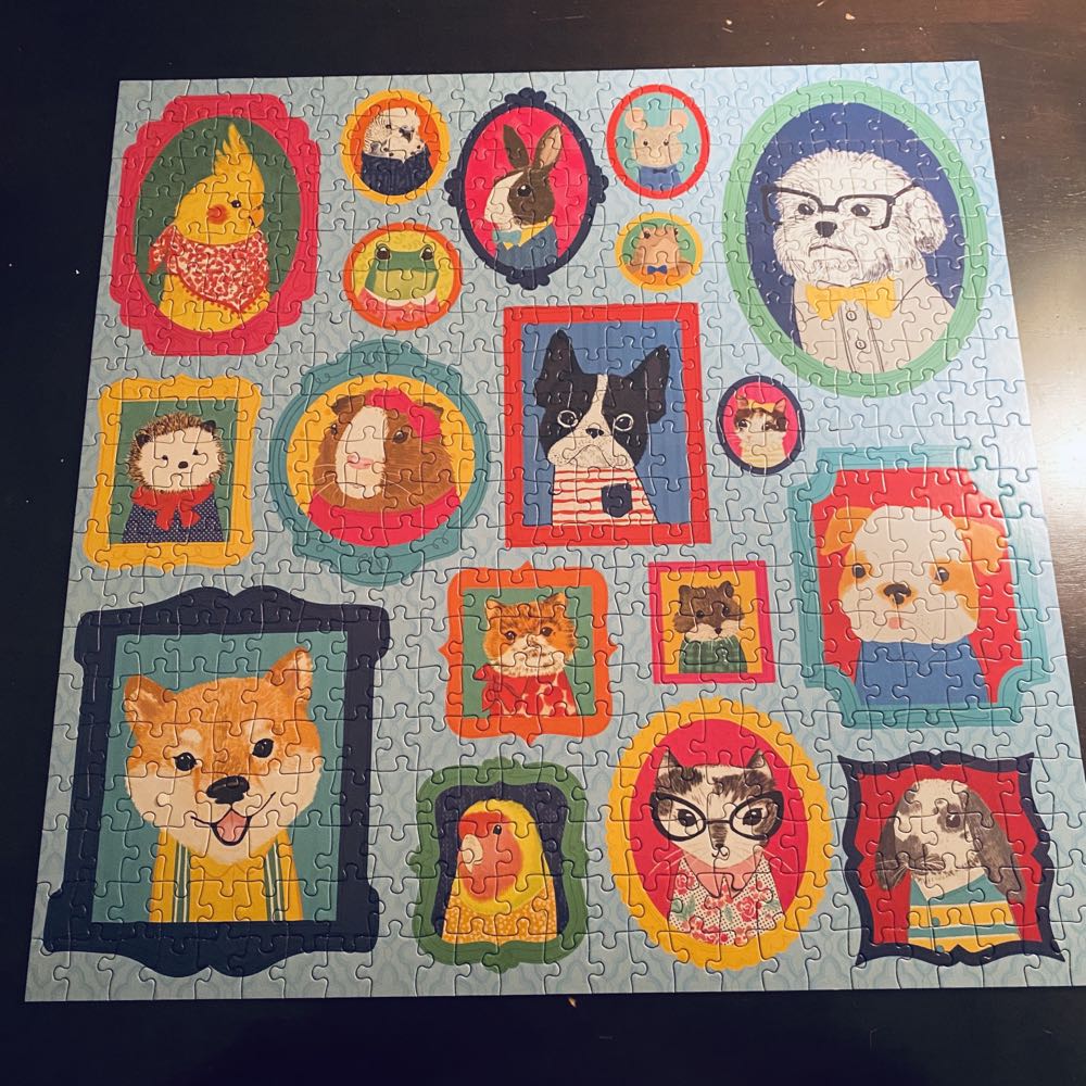 Pet Portraits✅ - Mudpuppy puzzle collectible [Barcode 9780735355835] - Main Image 4