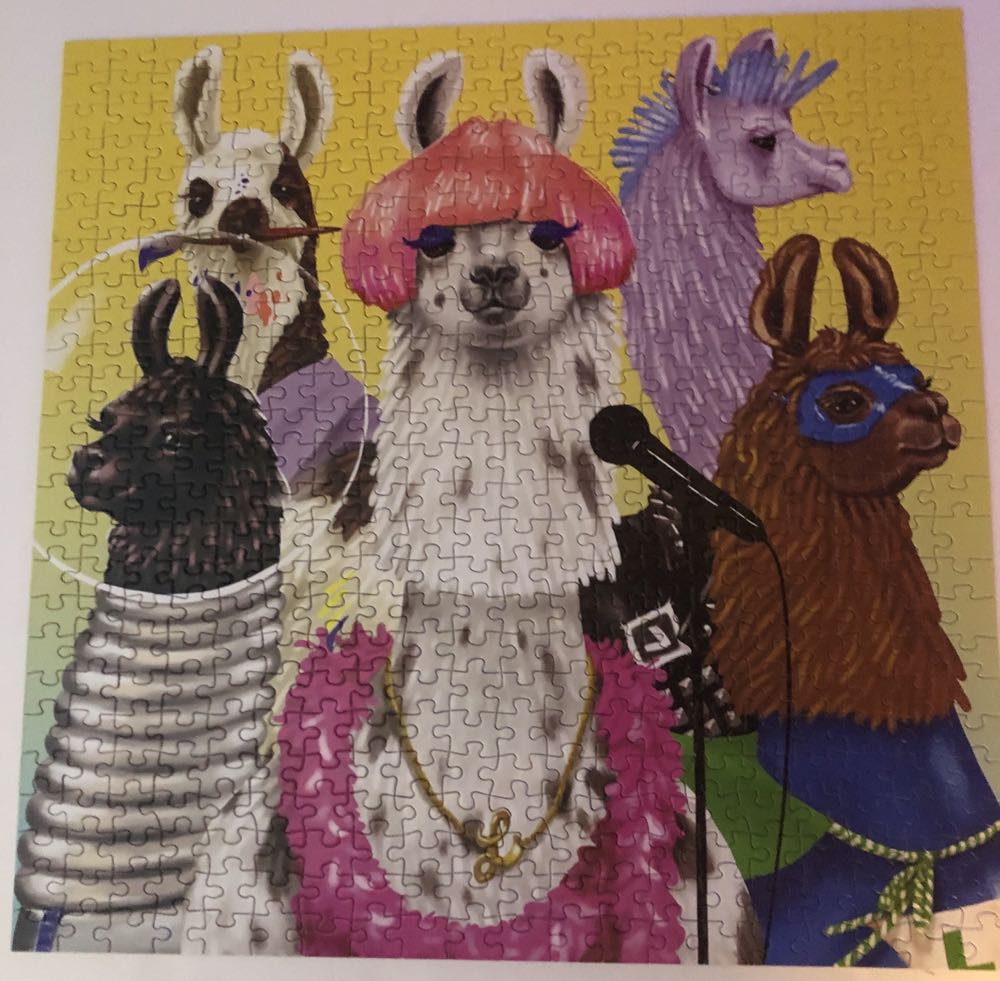 Llama-Rama - Mudpuppy puzzle collectible [Barcode 9780735361102] - Main Image 2