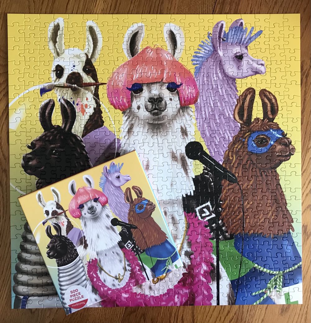 Llama-Rama - Mudpuppy puzzle collectible [Barcode 9780735361102] - Main Image 3
