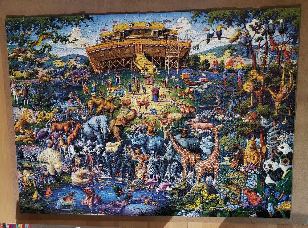 Noah’s Ark - Dowdle puzzle collectible [Barcode 671095400046] - Main Image 2