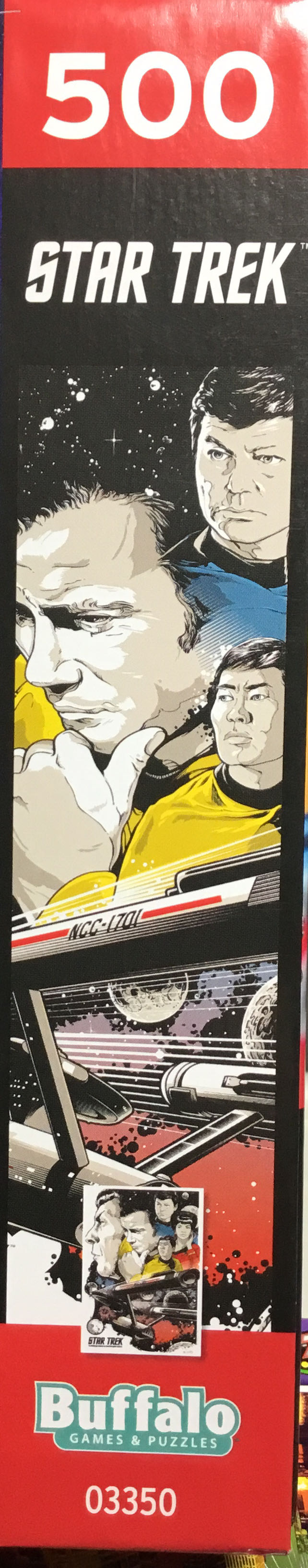 Star Trek - To Boldly Go Where No Man Has Gone Before - Buffalo Games & Puzzles puzzle collectible [Barcode 079346033652] - Main Image 2