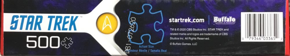 Star Trek - To Boldly Go Where No Man Has Gone Before - Buffalo Games & Puzzles puzzle collectible [Barcode 079346033652] - Main Image 3
