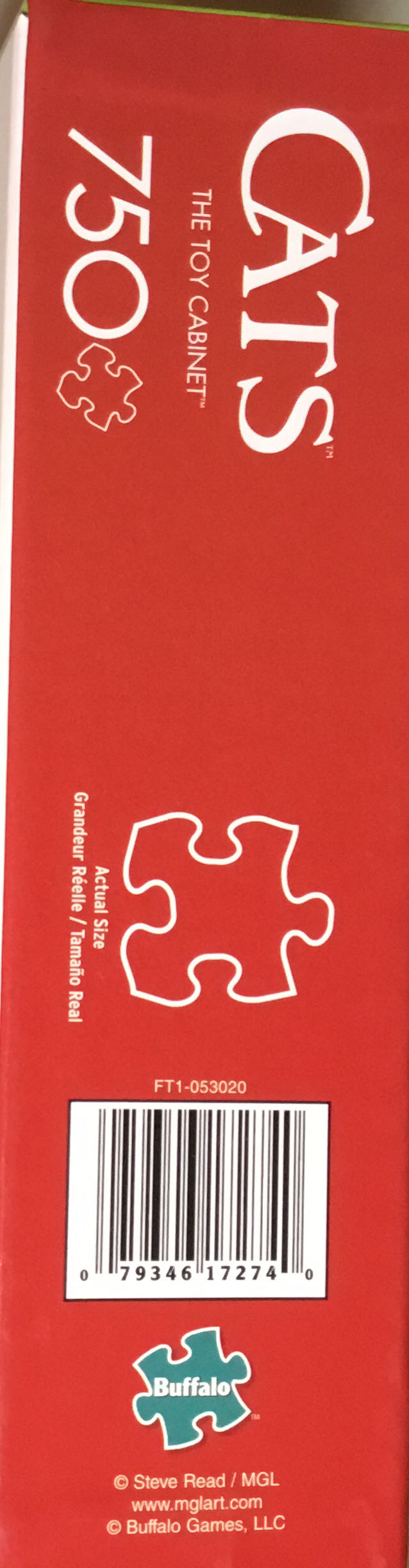 Toy Cabinet, The 💎 - Buffalo puzzle collectible [Barcode 079346172740] - Main Image 3