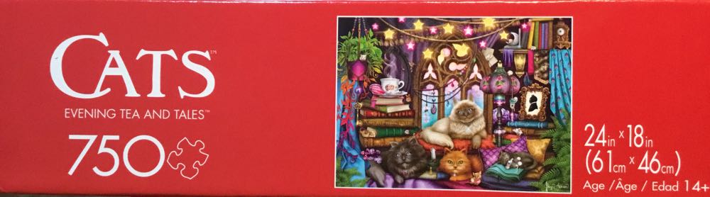 Evening Tea And Tales - Buffalo Games 🇺🇸 puzzle collectible [Barcode 079346172825] - Main Image 3