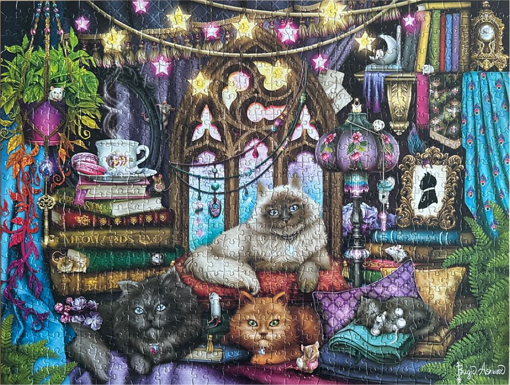 Evening Tea And Tales - Buffalo Games 🇺🇸 puzzle collectible [Barcode 079346172825] - Main Image 5