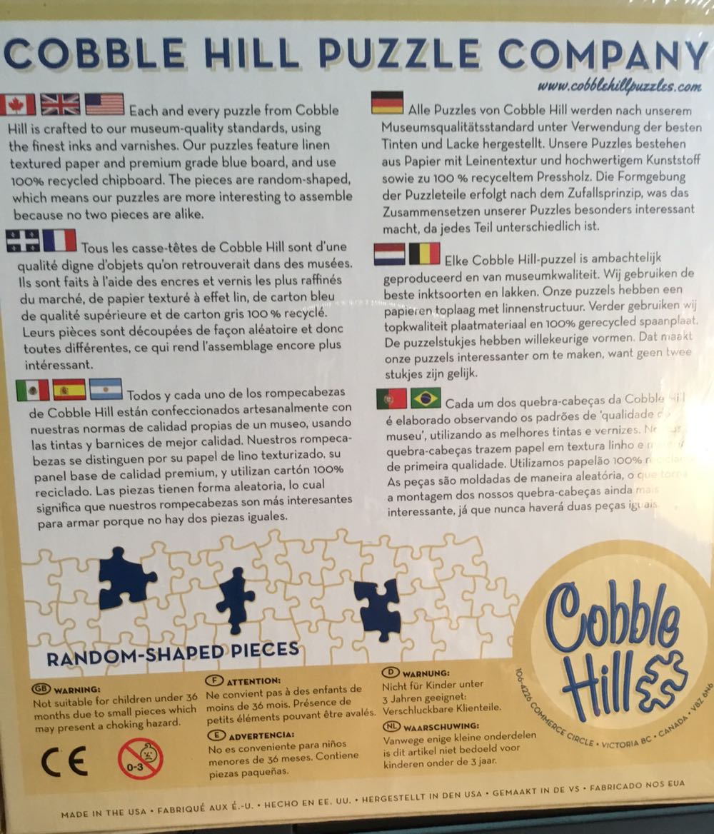 Basket Case - Cobble Hill puzzle collectible [Barcode 625012571616] - Main Image 4