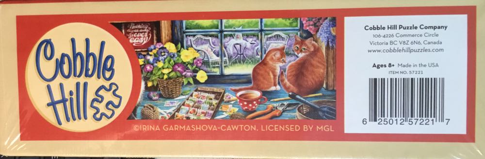 Cat’s Retreat - Cobble Hill puzzle collectible [Barcode 625012572217] - Main Image 3