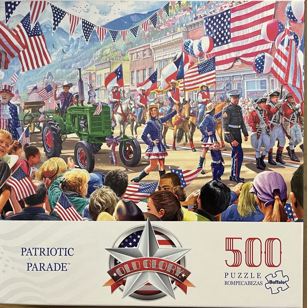 Patriotic Parade Copy 2 - Buffalo puzzle collectible [Barcode 079346332021] - Main Image 3