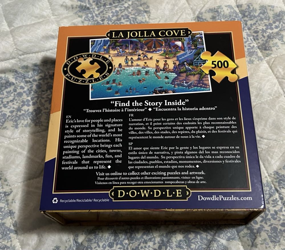 La Jolla Cove - Dowdle puzzle collectible [Barcode 671095003162] - Main Image 4