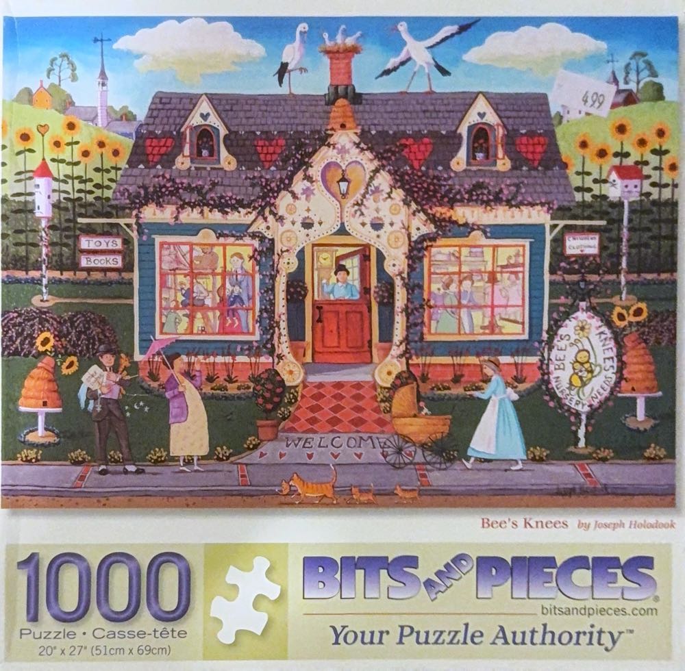 Bee’s Knees - Bits And Pieces puzzle collectible [Barcode 192949046611] - Main Image 2