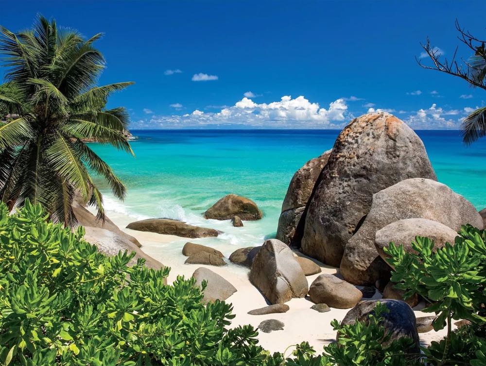 Seychelles - Ceaco puzzle collectible [Barcode 021081222518] - Main Image 2
