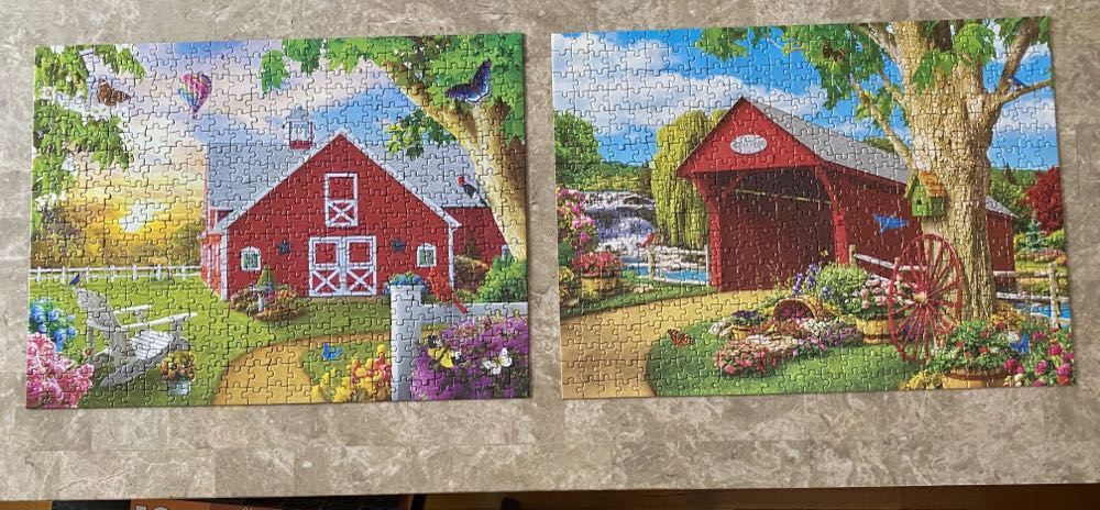 Set Of 3: Alan Giana 300 Piece Collection - Master Pieces puzzle collectible [Barcode 705988318658] - Main Image 3