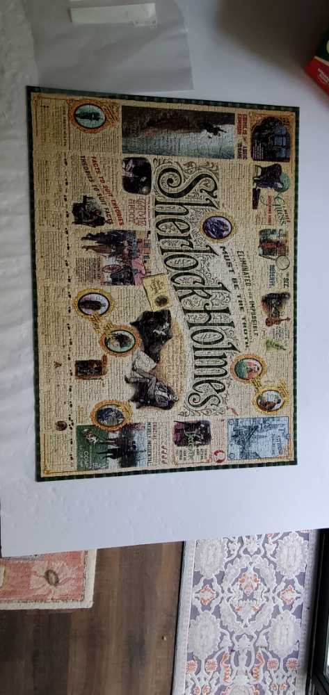 Sherlock - Cobble Hill Puzzle Company puzzle collectible [Barcode 625012802932] - Main Image 2