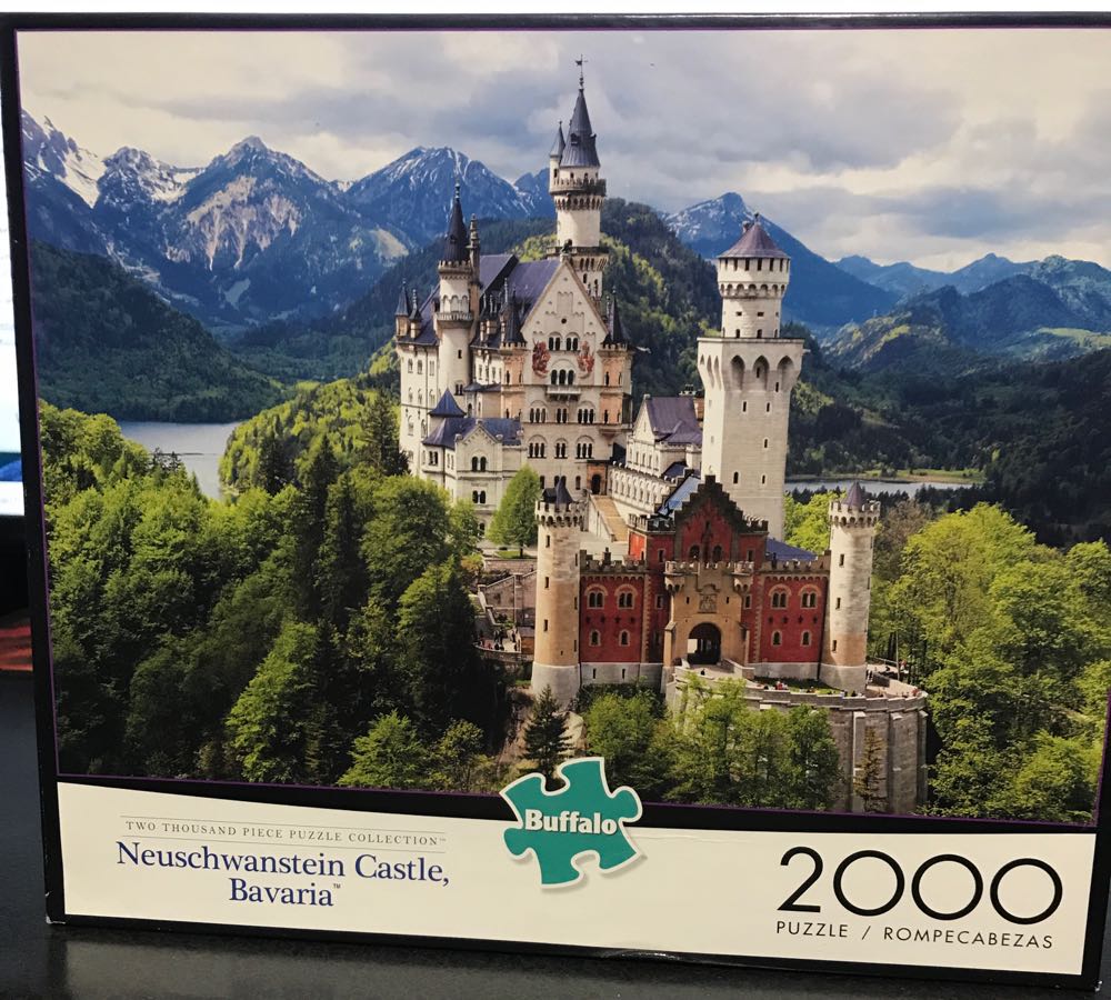 Neuschwanstein Castle Bavaria - Buffalo Games puzzle collectible [Barcode 079346020423] - Main Image 2