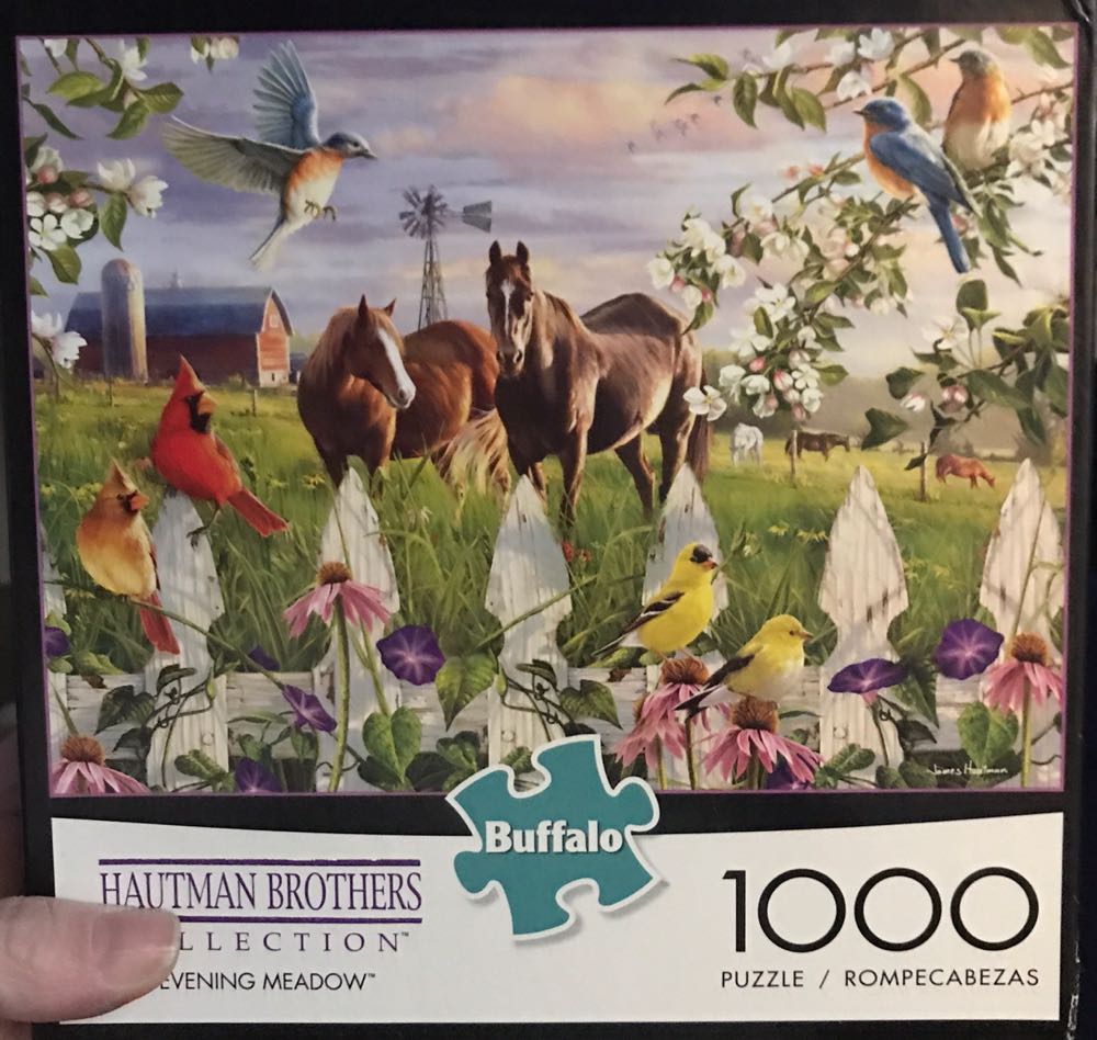 Evening Meadow - Buffalo Games puzzle collectible [Barcode 079346111664] - Main Image 2