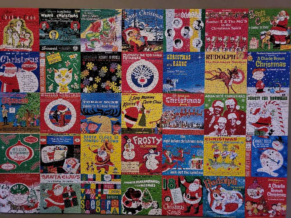 Christmas Carols - Re-marks puzzle collectible [Barcode 681410009007] - Main Image 2