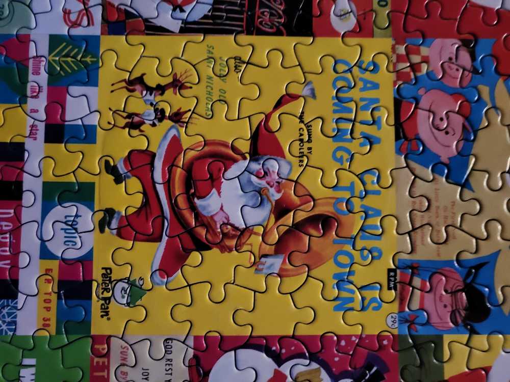 Christmas Carols - Re-marks puzzle collectible [Barcode 681410009007] - Main Image 3