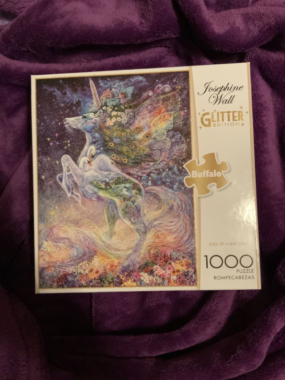 Josephine Wall Soul of a Unicorn - Buffalo Games puzzle collectible [Barcode 079346121038] - Main Image 2
